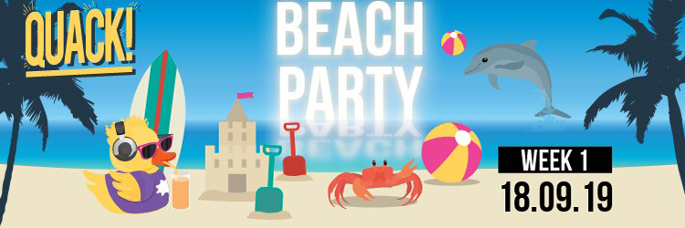 Quack! Freshers' Beach Party image