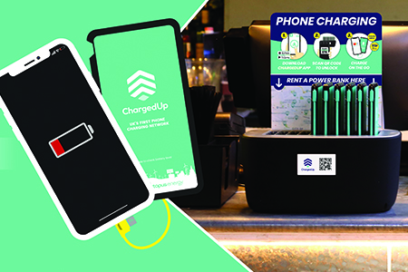 ChargedUp portable power banks now on campus image